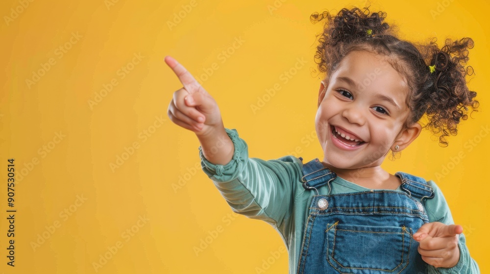 The Smiling Child Pointing The Smiling Child Pointing