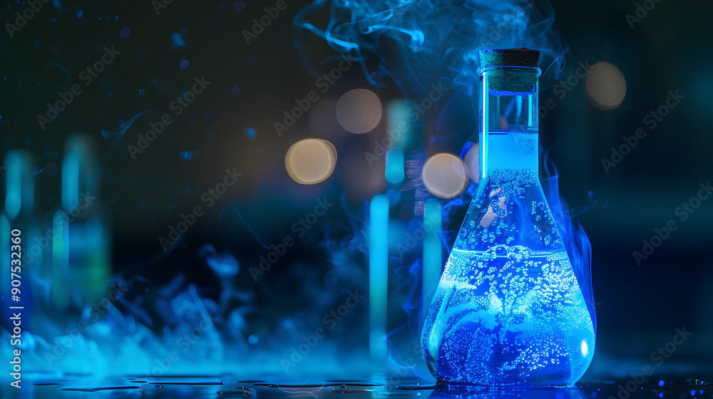 blue chemical liquid blue chemical liquid