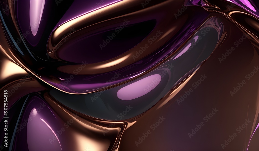 Holographic background with dark brown purple. Iridescent holographic foil, metallic texture, ultraviolet wavy wallpaper, fluid ripples, liquid metal surface, esoteric aura spectrum. Holographic background with dark brown purple. Iridescent holographic foil, metallic texture, ultraviolet wavy wallpaper, fluid ripples, liquid metal surface, esoteric aura spectrum.