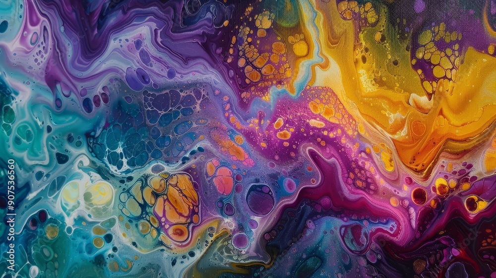 abstract art, painting, acrylic, freestyle fantasy style abstract art, painting, acrylic, freestyle fantasy style