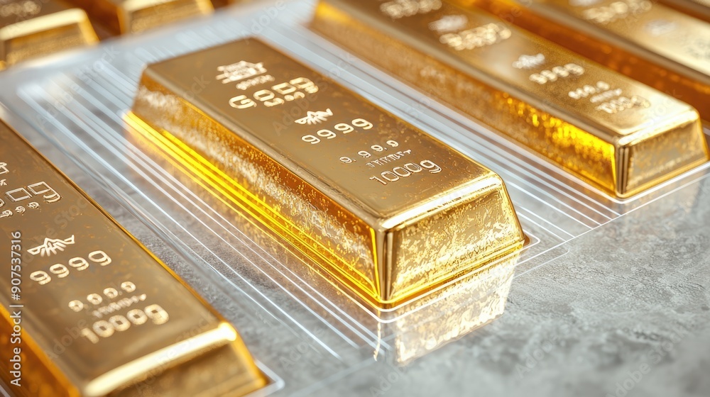 Fortified Gold: Advanced Security Measures with Laser Beams Protection, Generative Ai Fortified Gold: Advanced Security Measures with Laser Beams Protection, Generative Ai