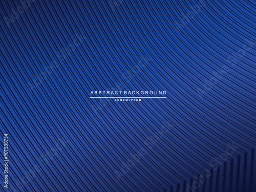 Premium background design with dark blue luxury motif. Vector horizontal template, for digital lux business banners, contemporary formal invitations, luxury vouchers, gift certificates, etc.	
