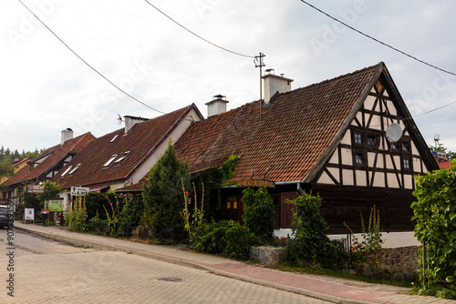 Poland Swieta Lipka view on a sunny autumn day