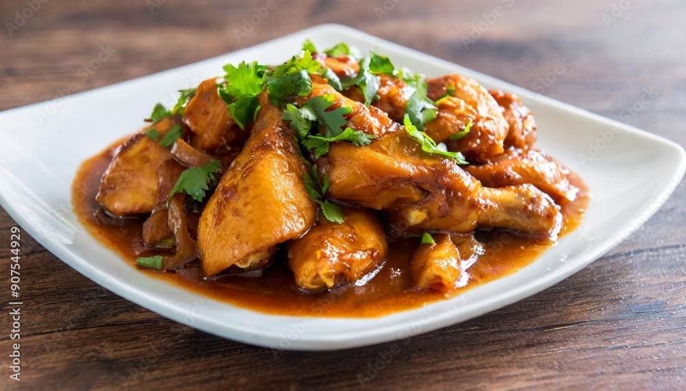 Authentic Adobo: A Savory Filipino Chicken Dish with Soy Sauce and Vinegar Authentic Adobo: A Savory Filipino Chicken Dish with Soy Sauce and Vinegar