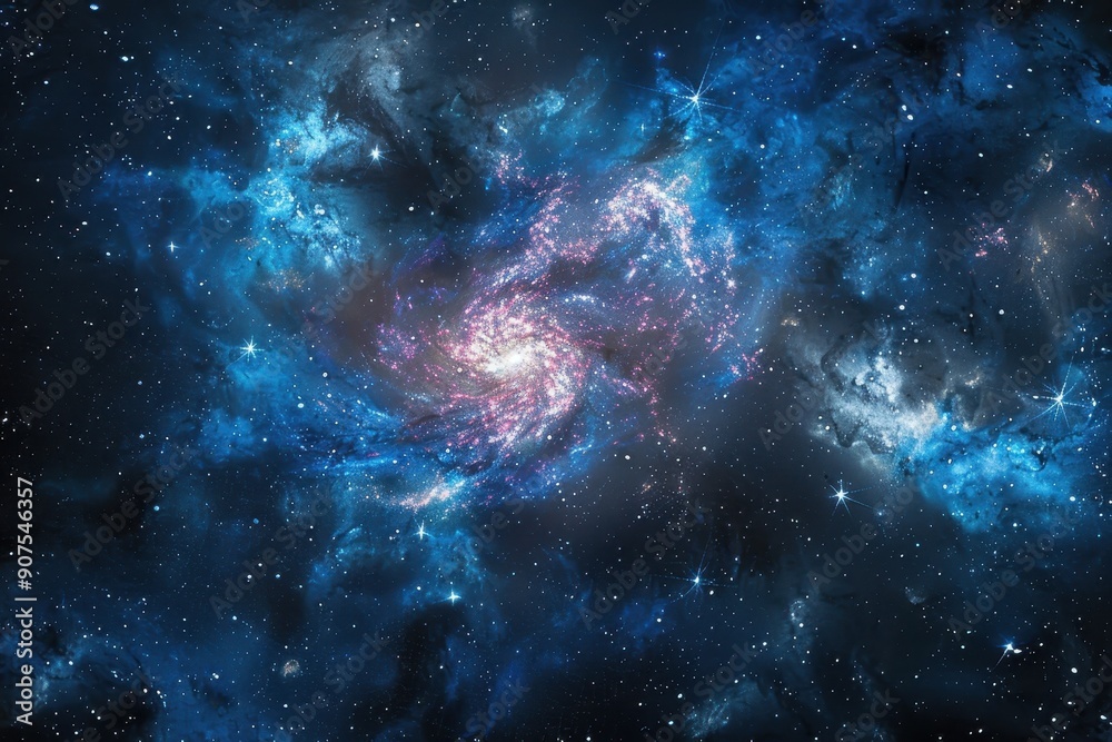 A Cosmic Swirl of Stars and Nebulae A Cosmic Swirl of Stars and Nebulae