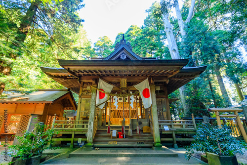 Cuadro en lienzo 夏の幣立神宮　熊本県山都町　Heitate Shrine in summer