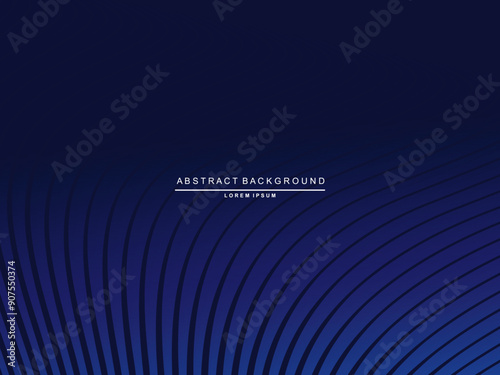 Premium background design with dark blue luxury motif. Vector horizontal template, for digital lux business banners, contemporary formal invitations, luxury vouchers, gift certificates, etc.	
