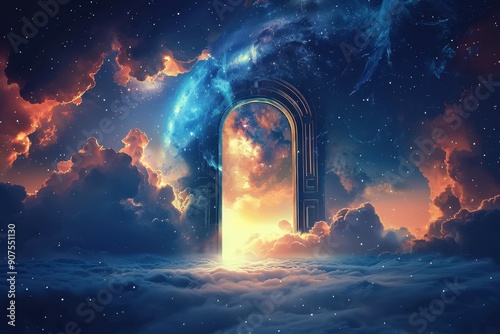 Celestial Gateway to a Dreamy Universe
