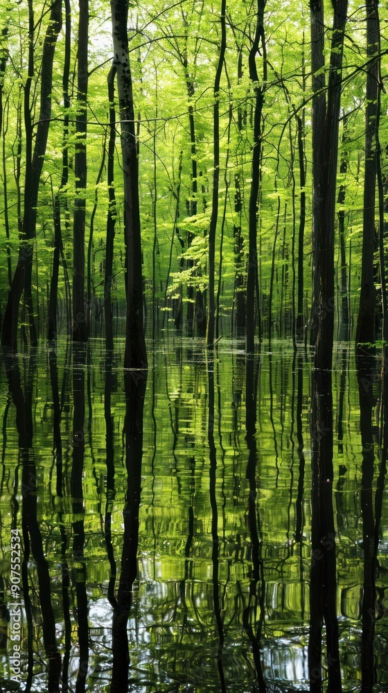 Reflected Forest. Reflected Forest.