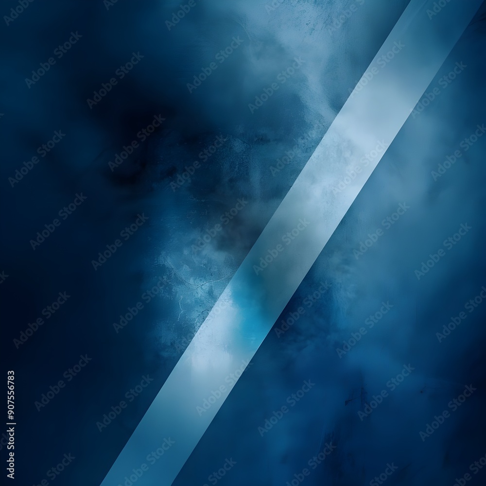 Abstract Blue Design with Diagonal Line Abstract Blue Design with Diagonal Line
