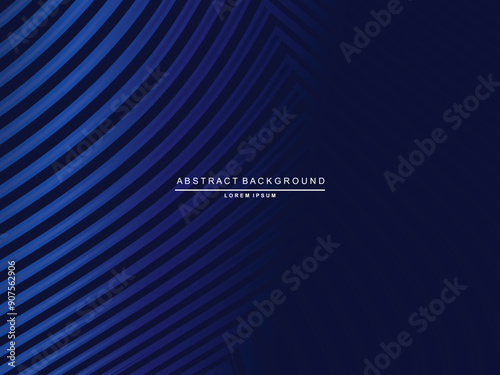 Premium background design with dark blue luxury motif. Vector horizontal template, for digital lux business banners, contemporary formal invitations, luxury vouchers, gift certificates, etc.	
