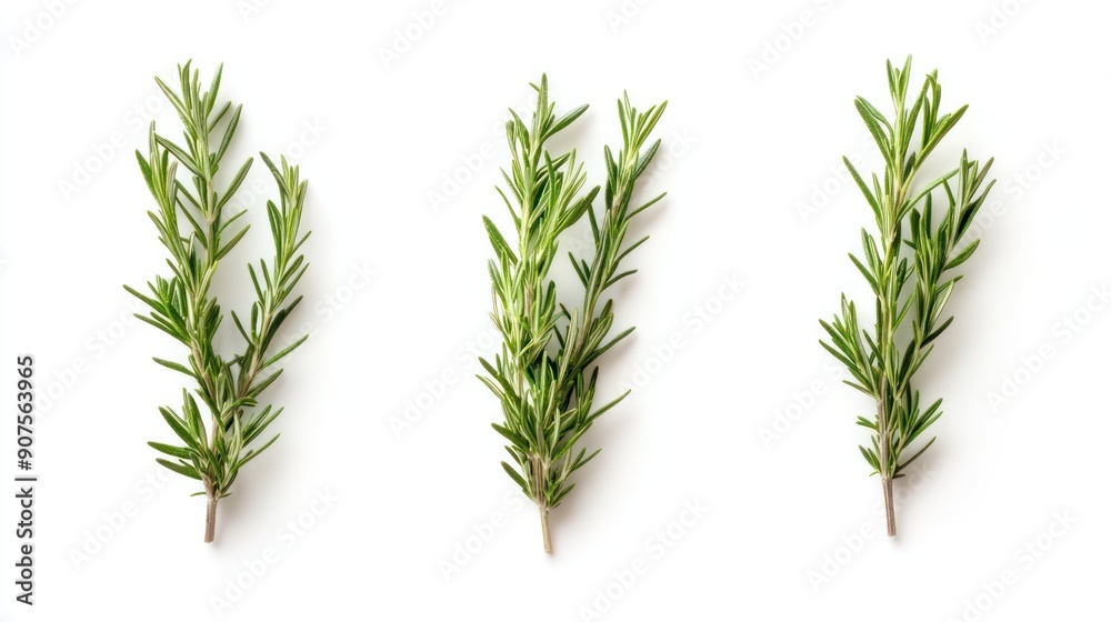 Fototapeta premium Fresh Rosemary Sprigs