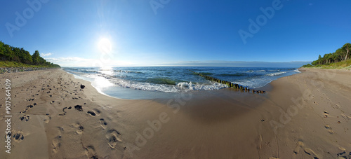 A trip to Poland to the Baltic Sea and the surrounding cities, beaches and the spectacle of amazing nature photo