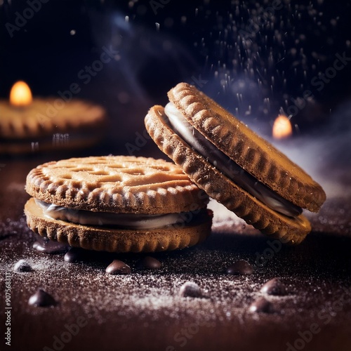 background, baked, biscuit, breakfast, cake, calories, confectionery, cookies, cookies isolated, cracker, cream, creme, crispy, crunchy, delicious, dessert, diet, eat, filled, flavor, food, fresh, gou photo