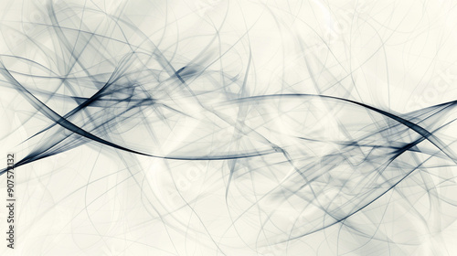 Elegant Minimalist Pattern of Delicate Lines in Soft Tones for Web and Print Design