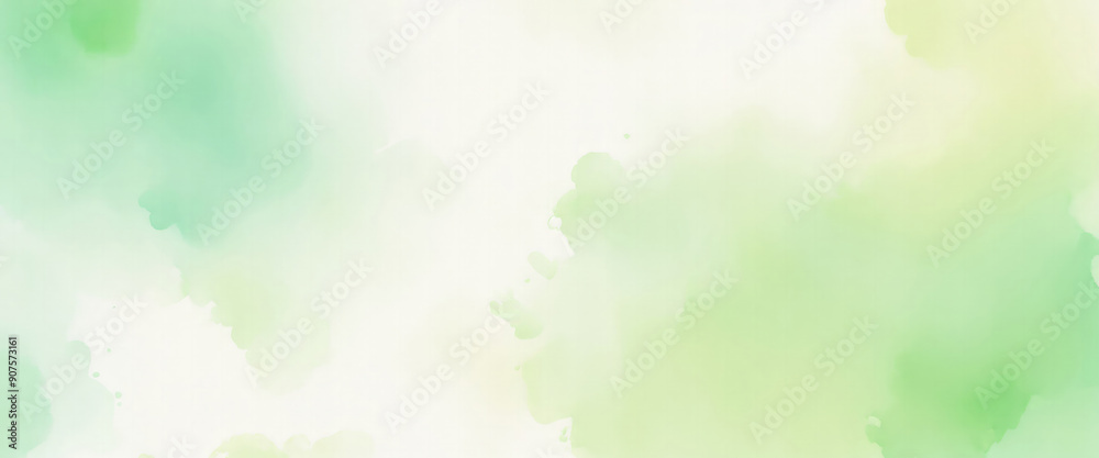 Green Pastel Watercolor Digital Paper Background Green Pastel Watercolor Digital Paper Background