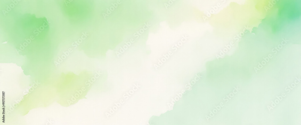 Green Pastel Watercolor Digital Paper Background Green Pastel Watercolor Digital Paper Background
