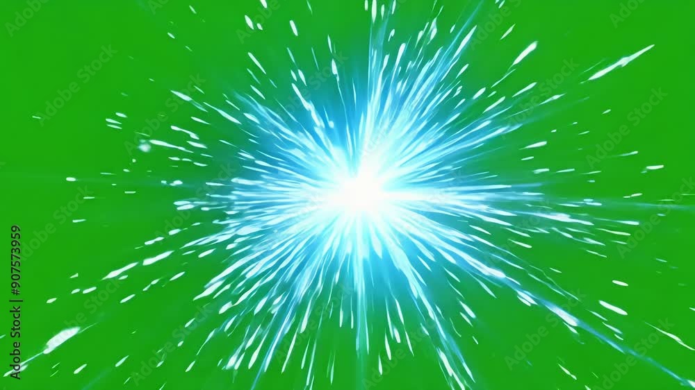 Flash of Energy A burst of electric sparks creating a stunning visual effect. Green screen chromakey Flash of Energy A burst of electric sparks creating a stunning visual effect. Green screen chromakey
