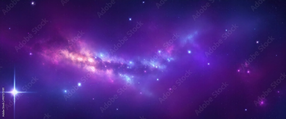 Space background with nebula and stars Space background with nebula and stars