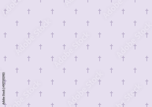 Crosses pattern. Cross icon. Crosses pattern background.