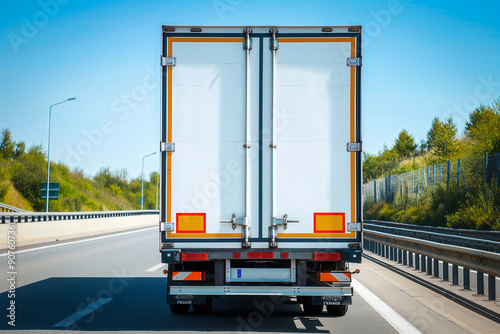 18 wheeler back - Back view...