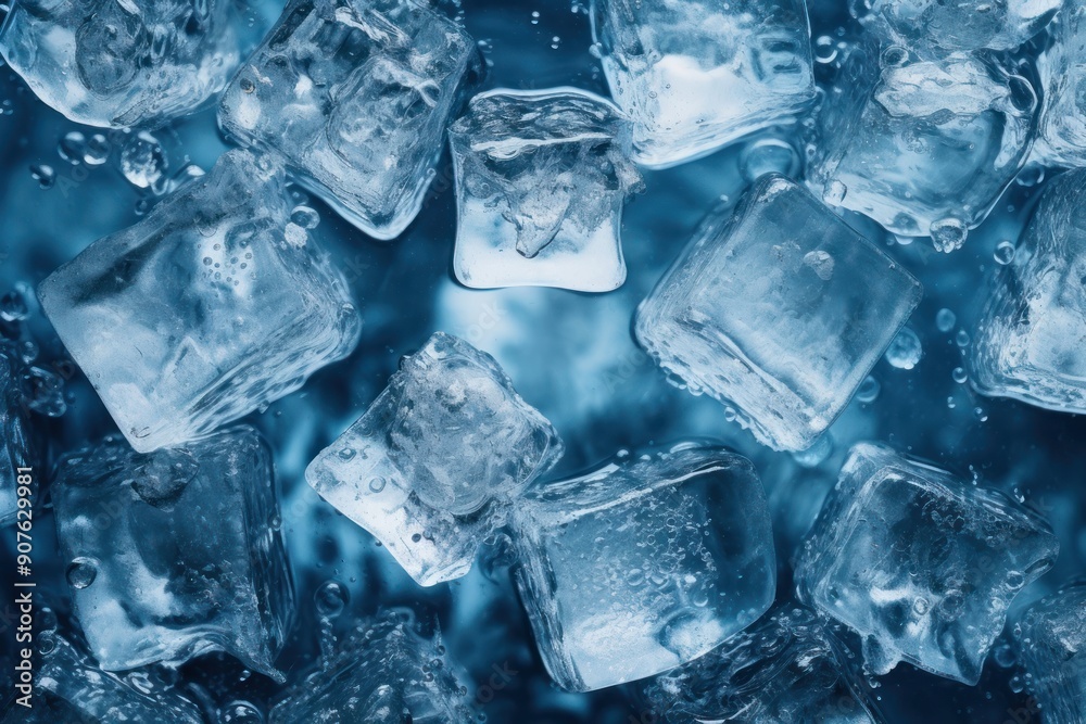 Ice crystal blue backgrounds. Ice crystal blue backgrounds.