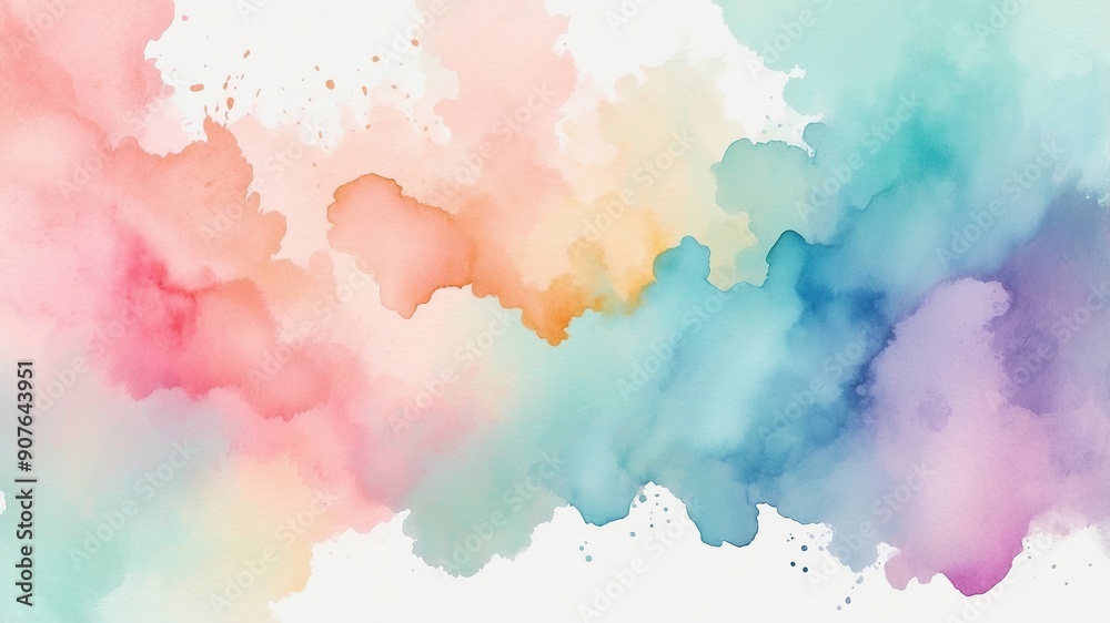 Colorful Cloudscape Background Colorful Cloudscape Background