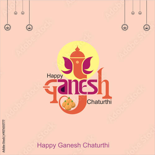 Happy Ganesh Chaturthi Translation: Ganesh Chaturthi means Ganesh Festival