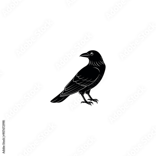  jackdaw silhouette