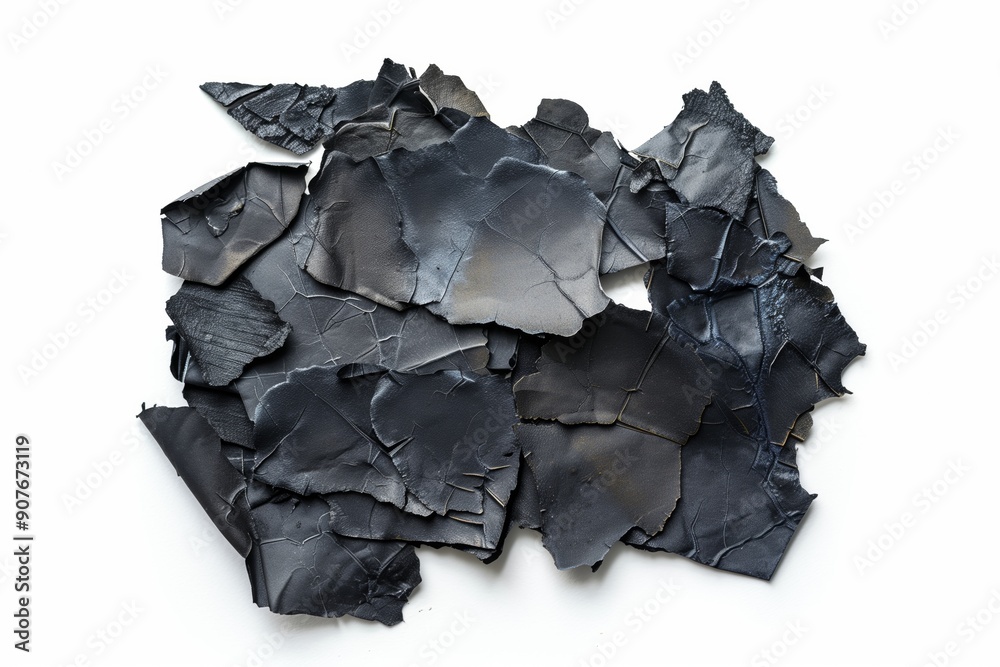 Burnt paper. Burnt paper.