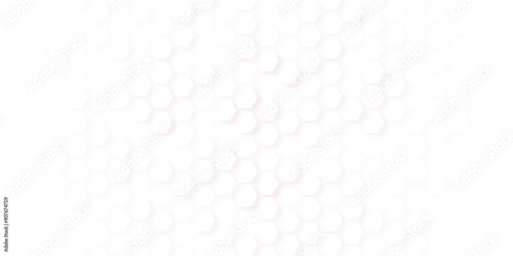 Hexagonal relief on a white wall. Vector design. Vector illustration. Hexagonal relief on a white wall. Vector design. Vector illustration.