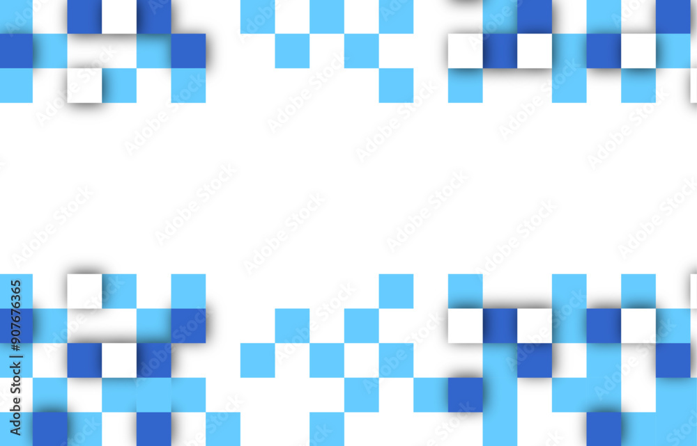 Abstract background with blue squares,can be used for banner, poster,flyer Abstract background with blue squares,can be used for banner, poster,flyer