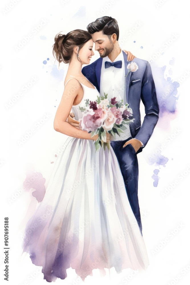 Wedding portrait fashion flower. Wedding portrait fashion flower.