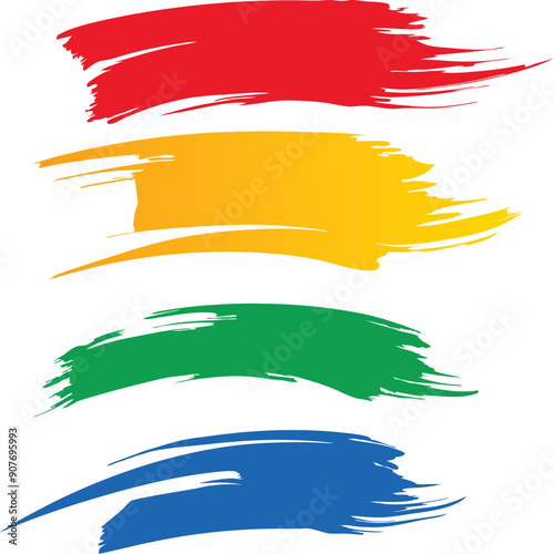 Color Brush PNG Transparent Images