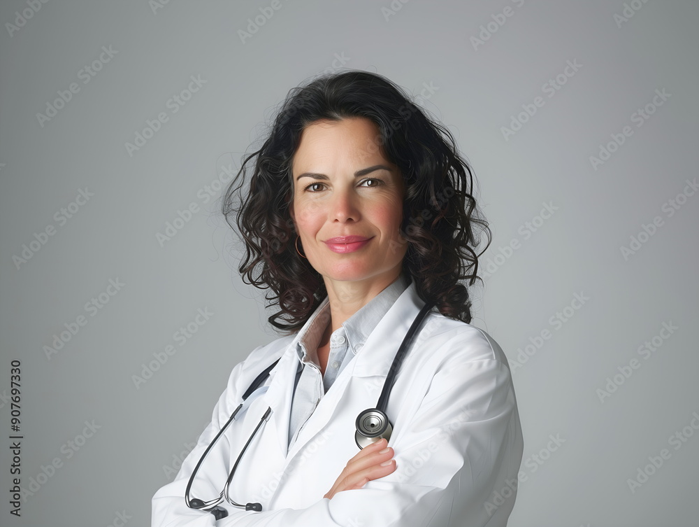 woman doctor portrait, doctor assistant, medical care, labor day, on white background, copy space, layout woman doctor portrait, doctor assistant, medical care, labor day, on white background, copy space, layout