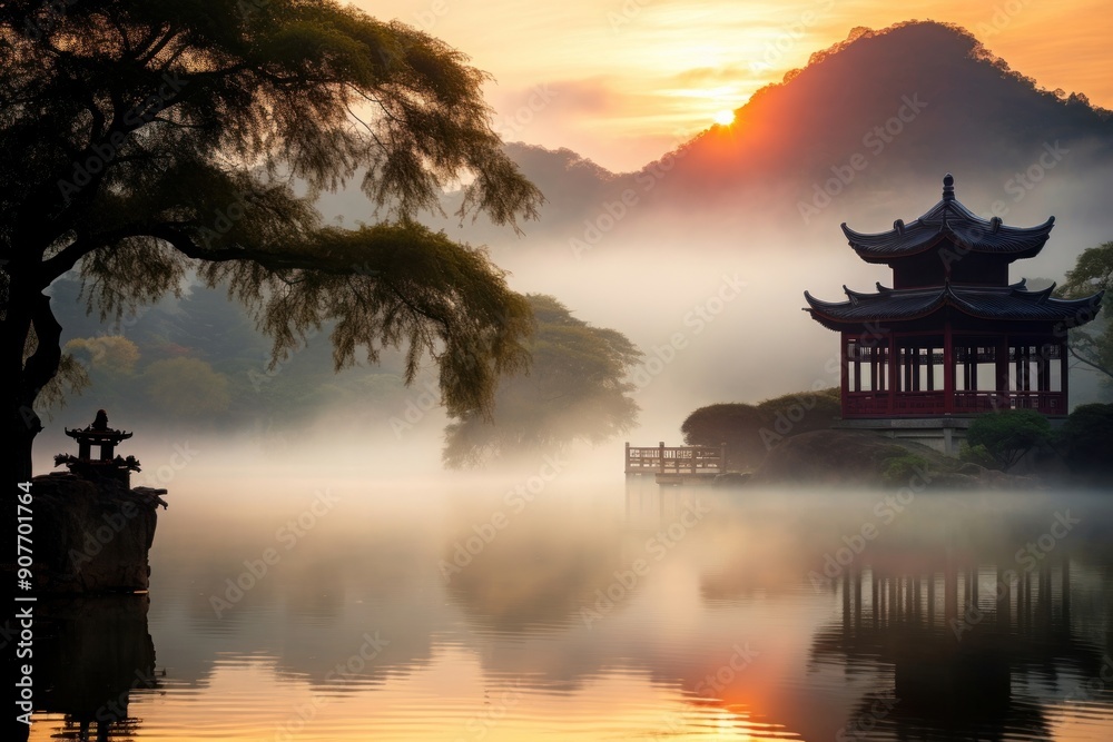 custom made wallpaper toronto digitalChina landscape architecture building.