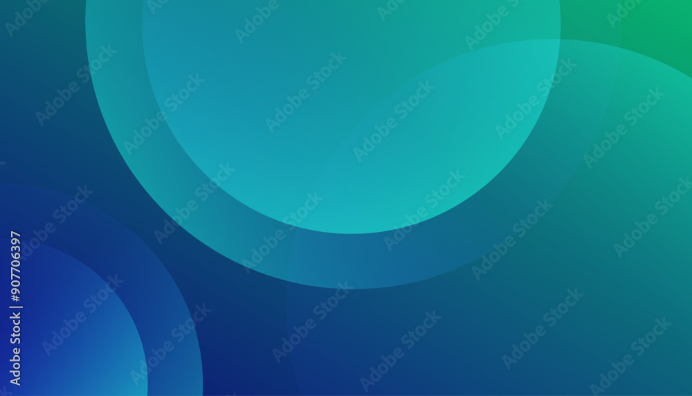 Blue gradient abstract background. Vector illustration