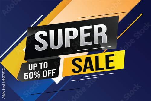 super sale poster banner graphic design icon logo sign symbol social media website coupon

