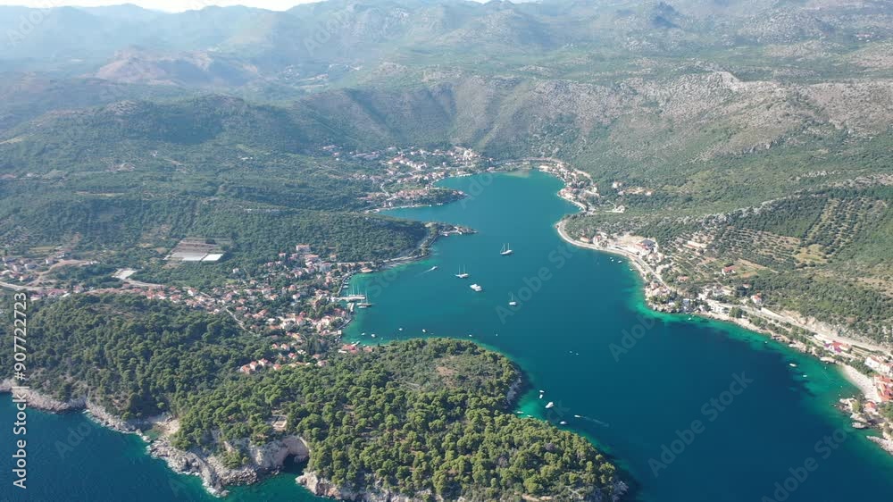 Zaton, Dubrovnik: Crystal-clear waters, sandy beaches and stunning coastal views. Explore the beautiful beaches and coves. Zaton, Dubrovnik: Crystal-clear waters, sandy beaches and stunning coastal views. Explore the beautiful beaches and coves.