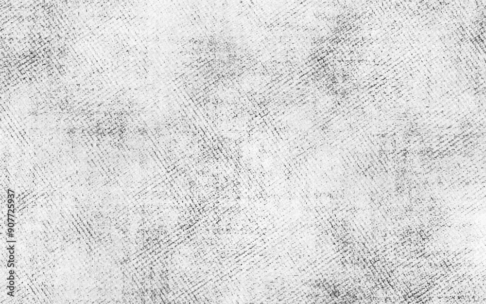 Fototapeta premium Grunge halftone gradient background. Faded grit noise texture. White and black sand wallpaper. Retro pixelated backdrop. Anime or manga style comic vector graphic design textured illustration