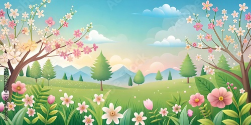 Spring background