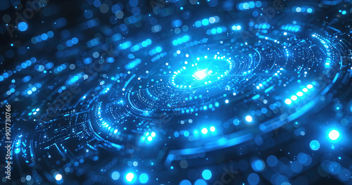 Abstract technology backgro...