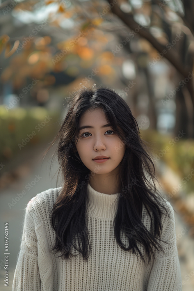 indonesian women, with long black hair, blurred alley background, asian young woman, beautiful indonesian women, with long black hair, blurred alley background, asian young woman, beautiful