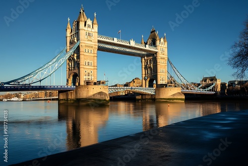 The Tower Bridge over the Thames