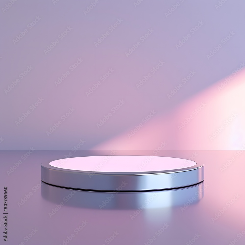 Beautiful Of 3d Realistic Of Empty podium mockup stage realistic for Product Showcase