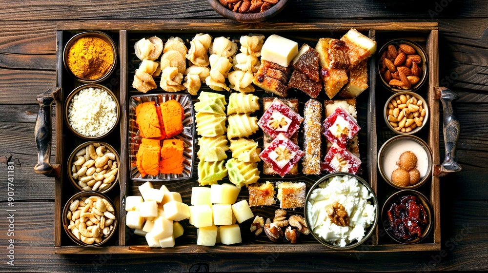 assortment of sweets assortment of sweets