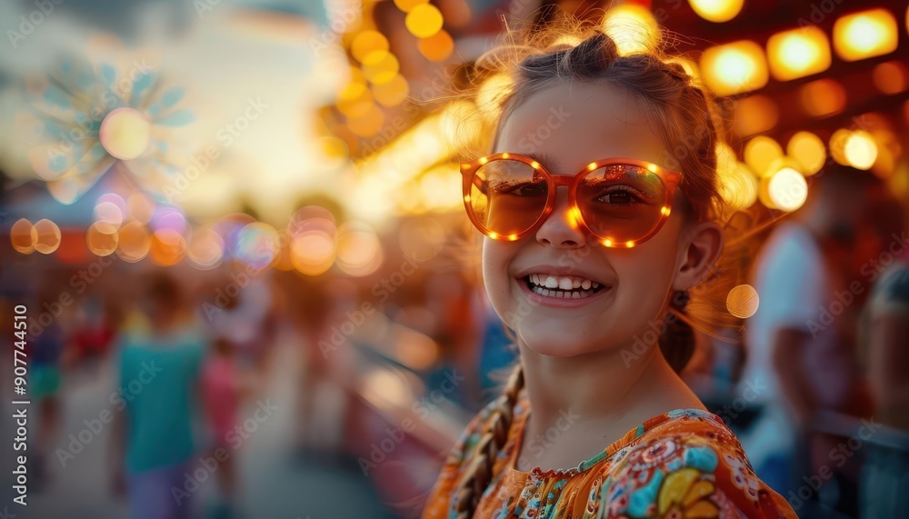 Carnival fun with children playing games and enjoying rides, capturing the festive spirit, Realism, Bright colors, Photography Carnival fun with children playing games and enjoying rides, capturing the festive spirit, Realism, Bright colors, Photography