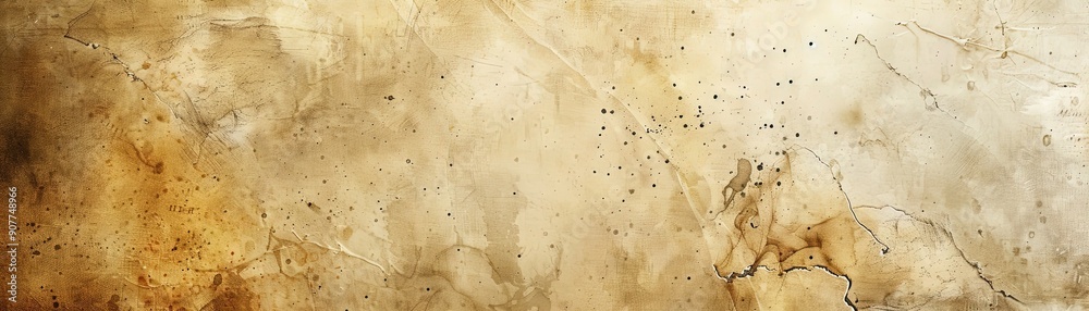 Fototapeta premium A textured background with an aged, vintage appearance featuring warm hues of brown and tan, perfect for artistic or graphic design projects.