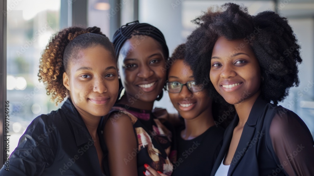 Black female staff: The perfect blend of technology and dream Black female staff: The perfect blend of technology and dream