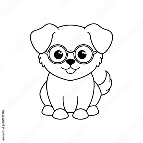 dog vector logo design